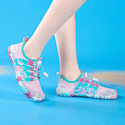 Image of Quickshark Kids Water Shoes Boys Girls Barefoot Aqua Socks Outdoor Indoor Quick Dry Sandals Lightweight Slip On Walking Sneakers for Beach Pool Swim (Little Kid /Big Kid)