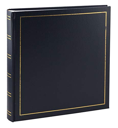 Ideal Trend Tradition Fotoalbum in 30x30 cm 100 Seiten Jumbo Fotoalbum Buchalbum: Farbe: Blau Cover