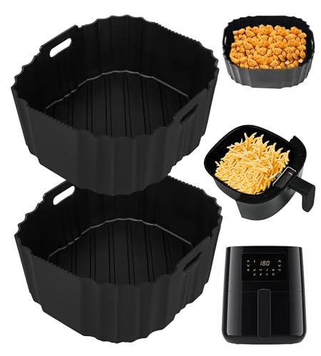 Smlntbu Silikonform för Philips Airfryer - Återanvändbar 2-pack