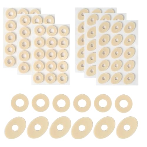 Ginddy Cojines de Maíz,90 Pcs Almohadillas Autoadhesivas Almohadillas de Maíz de Espuma Suave Protectores Quitar Callos Pies para Callos para el Alivio del Dolor,Reduzca el Dolor en el Pie y el Talón