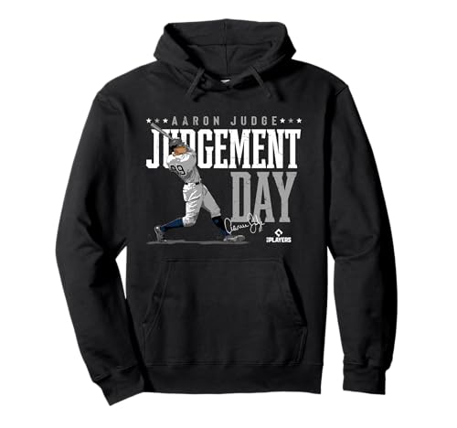 Aaron Judge Judgement Day Baj New York MLBPA Pullover Hoodie