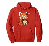 Photo Gallery carino panda rosso boba felpa con cappuccio Photo Gallery carino panda rosso boba felpa con cappuccio