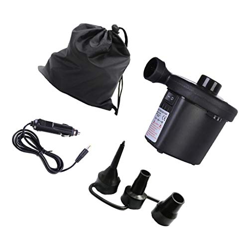 YIJU Carro Portátil Bomba de Ar Elétrico Compressor Colchão Inflator Pneu Deflator