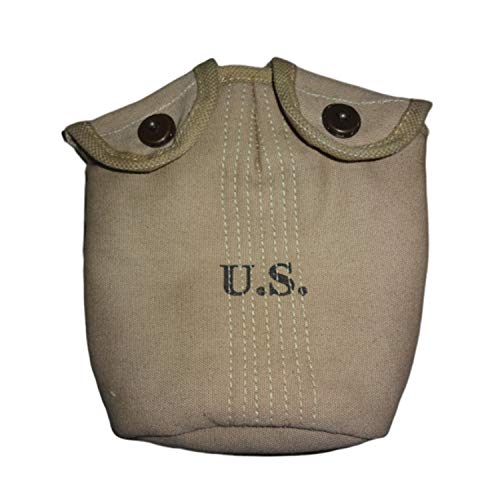 warreplica US WW2 M1910 Canteen Cover Khaki - Reproduction
