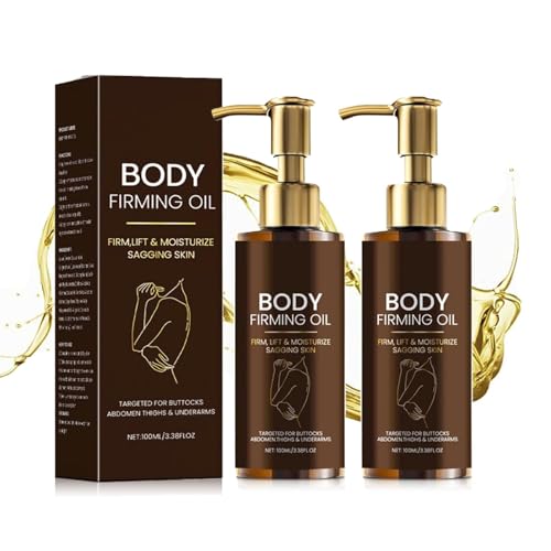 2 PCS Magic Body Firming Oil, Magic Luxury Body Oil, Hydrating and Firming Skin Oil for Full Body Use, Skin Tightening & Smooth, For Arms, Legs, Chest, Thighs, and Body