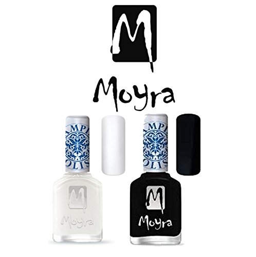 MOYRA Stamping Polish Black&White (Duo Set)