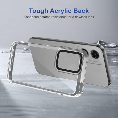 Image of Zapcase Back Case Cover for Moto G35 5G | Compatible for Moto G35 5G Back Cover | Case Cover with Camera Protection | (TPU + PC | Transparent)