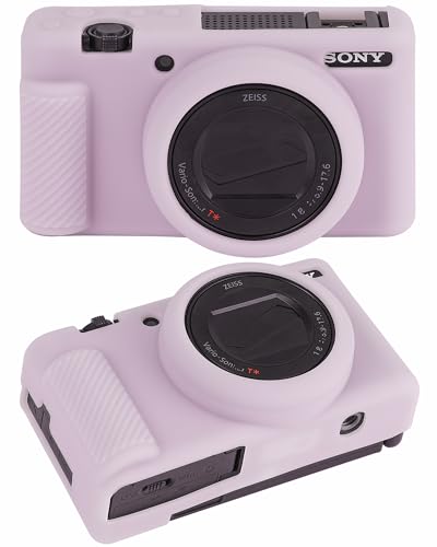 Funda de silicona blanda para cámara Sony ZV-1F miniatura 1