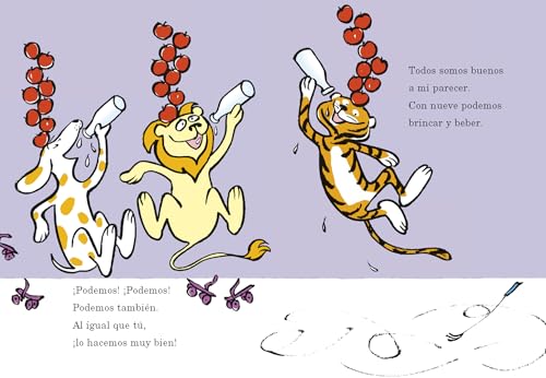 !Diez manzanas en la cabeza! (Ten Apples Up on Top! Spanish Edition) (Beginner Books) - Image 4