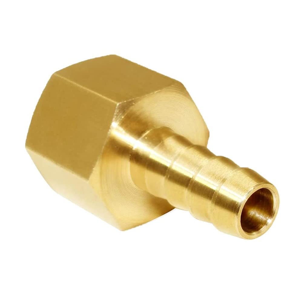 5x 1/2 Zoll Hose Barb X 1/2 Zoll NPT Außengewinde – Messing-Adapter Für Kraftstoff, Wasser, Luft