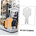DIYEAH 4Pcs Industrial Forklift Key Set Heavy Duty Replacement Ignition Keys for Warehouse and Construction Equipment Built for Durability and Daily Use