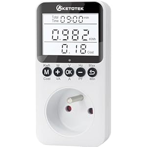Ketotek KTEM02 Stromverbrauchsmessgerät 3680W