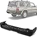 CarPartsDepot Fit 2006-2008 Jeep Commander 4 Door SUV Rear Facial Cover Assembly CH1100868