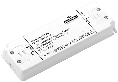 Dehner Elektronik - Transformador LED de voltaje constante 50W 2.08A 24V DC