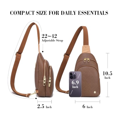 Image of Haytijoe Anti-Theft Sling Bag for Women, RFID Crossbody Purse