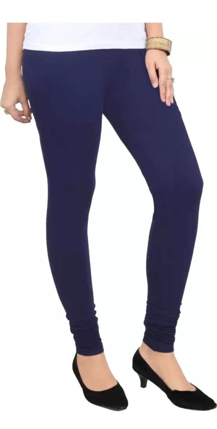 Women's Super Combed Cotton Elastane Stretch Leggings with Ultrasoft Waistband-picture-22