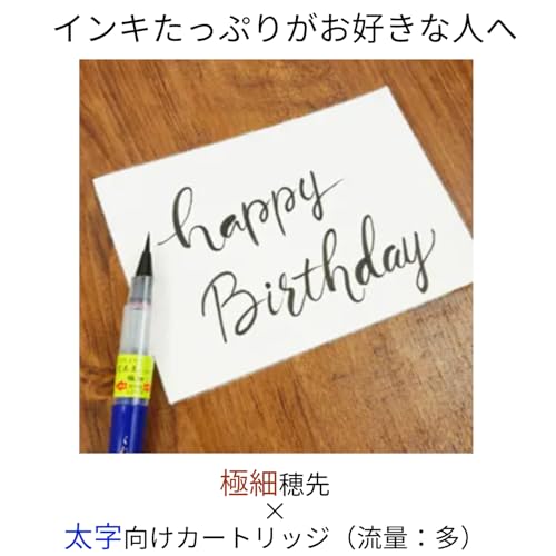 呉竹 くれ竹美文字 完美王 筆ペン3本セット