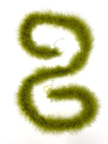 Feather Boa Marabou 22 Grams 6 Feet Long (Mint Green)