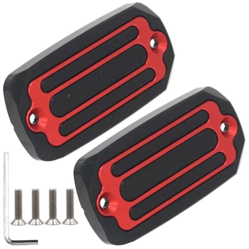 Bouchon carburant moto rouge CNC pour KYMCO AK550 2023-2024