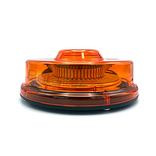 LED Beacon, Amber, Flashing, Strobe, Warning, 151mm, ECE R65, 12/24V, Britalitez UK