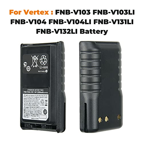 FNB-V104Li Batteria per Vertex VX-230 VX-231