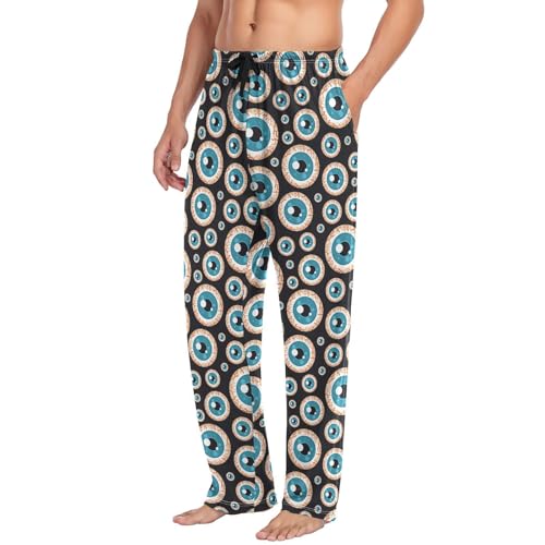 Aslsiy Mens Pajama Bottoms Four Pajama Pants Sleep Pants for Men Lounge PJ Pant3