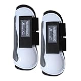 Professional's Choice Pro Performance Show Jump Boots | Front Pair | White | Universal Size