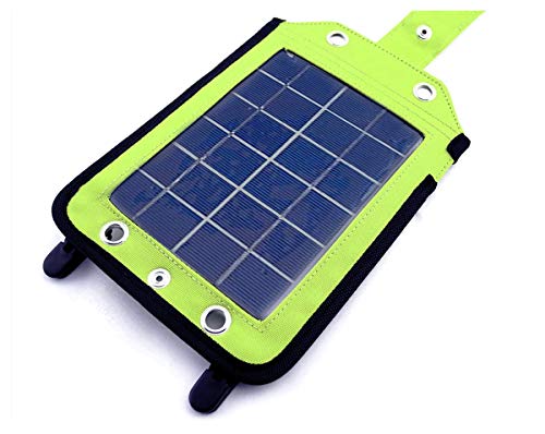 EyezOff EZYG-020 Portable Solar Charger Grey/Bright Green (410mAh panel)