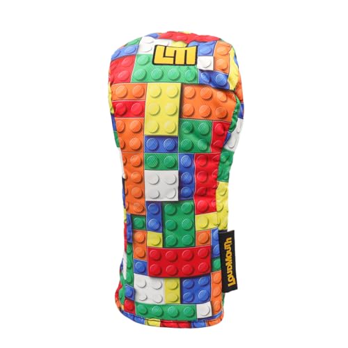 ラウドマウス ゴルフ ヘッドカバードライバー用 撥水 軽量生地 メンズ レディース キャットハンド型 LM-HC0019CH/DR (445ブロックラッシュ)