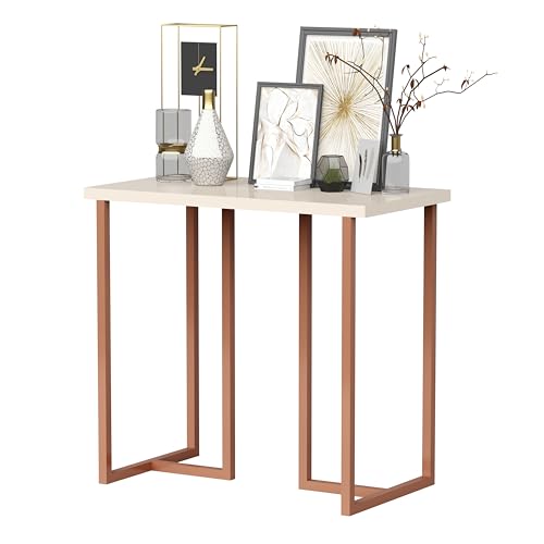 Aparador Para Hall de Entrada Maali Estilo Industrial 76cm (Off/C...