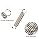 GUNGY Zugfedern mit Haken Edelstahl Spannfeder Zugfeder 60mm Außendurchmesser 10mm Drahtdurchmesser 1,6mm Maximale Zugkraft 8KG 1,6x10x60mm 4 Stück