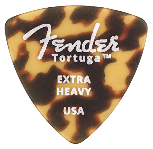 Fender® Tortuga™ 346 Médiators – X-Heavy (Pack de 6) - Les Beatles, Paul McCartney, John Lennon, RIngo Starr, George Harrison Fender® Tortuga™ 346 Médiators - X-Heavy (Pack de 6)
