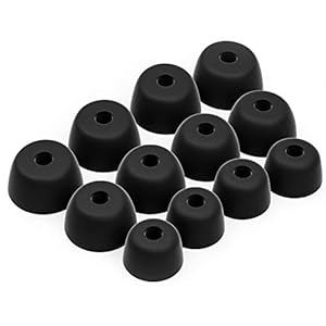 Okuli 12 x Siliconen Oordopjes Puntje voor Jabra Elite 65t, Elite 75t Oortelefoons Hoofdtelefoons