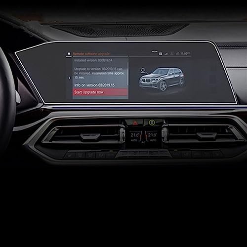 Film Protecteur d'écran GPS en Verre Trempé Auto pour BMW X5 X6 X7 G05 G06 G07 2019 2020