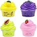 Cherry Butter Fluffy Slime, BESTZY Slime Supplies Juguete de Bricolaje para aliviar el estrés, Masilla de Juguete Flamingo Cloud Slime, DIY Arcilla Colorida Suave, 60 ml