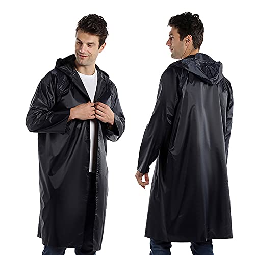 Ledph Poncho Pluie Homme avec Capuche, Poncho Anti Pluie RéUtilisable, Pancho Impermeable Homme, Cape de Pluie Randonnée pour Adultes Unisexe Cover