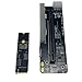 JMT M.2 M-Key to PCIE 4.0X4 External Graphics Card Stand Bracket Compatible with Oculink/M.2 NVMe Laptop eGPU?GDP Handhelds (Dock-OC4)