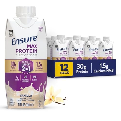 Ensure Max Protein Shake | 2-in-1 Muscle...