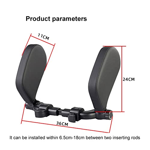 Almohada para cabeza y cuello para asiento de auto miniatura 6