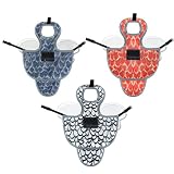 PIOUSROC Selle de poulet améliorée pour poules – Tablier de poule réglable avec sangles à boucle, dos de volaille imperméable et protecteur d'ailes pour la perte de plumes et l'accouplement, modèle