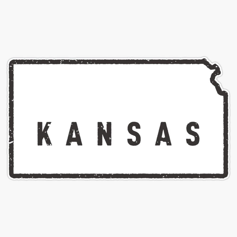 Magnet Kansas - My Home State Magnet Vinyl Decal Sticker 5