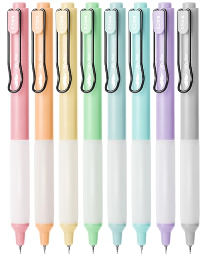 Mr. Pen Bolígrafo Gel Retráctil 8 Pack Tinta Negra miniatura 1