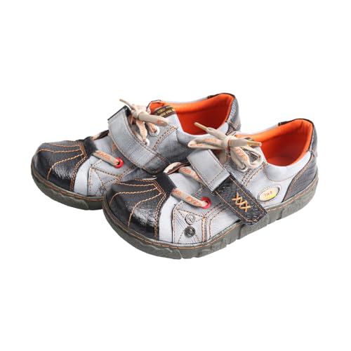 TMA EYES Women's Non-Slip Lace-up Women's Fashion Comfortable Walking Shoes3