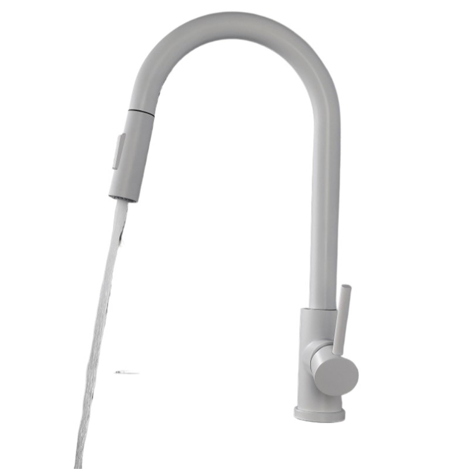 Rrypbovg Color1 Pull Out Faucet White Oat Kitchen Pull-Out Faucet, Vegetable Basin, Sink, Rotating(,G1/2)