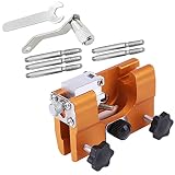 OUUUKL Afilador de Cadena de Motosierra, Plantilla de Afilado de Cadenas de Motosierra, Afilador de Motosierra Manual Dortátil, Adecuado para Todo Tipo de...