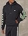Lacoste Men's Contrast Crocodile Hoodie, Abysm, Large