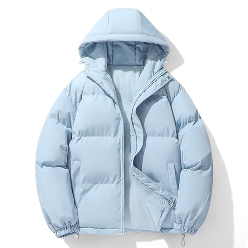 Doudoune parka homme avec capuche chaude et protectrice - 2