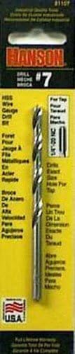 Irwin Wire Gauge Drill Bit Hss No.7 Carded