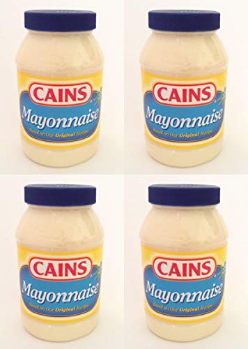 Cains Mayonnaise All Natural, 30 Fluid Ounce Pack of 4