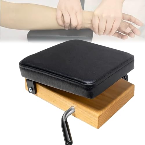 Tabla aceleradora de descompresión espinal Chiropractic Speeder Board con cojín de cuero, ajuste de alivio de presión y altura de descenso ajustable para hombro, codo, rodilla y tobillo miniatura 1